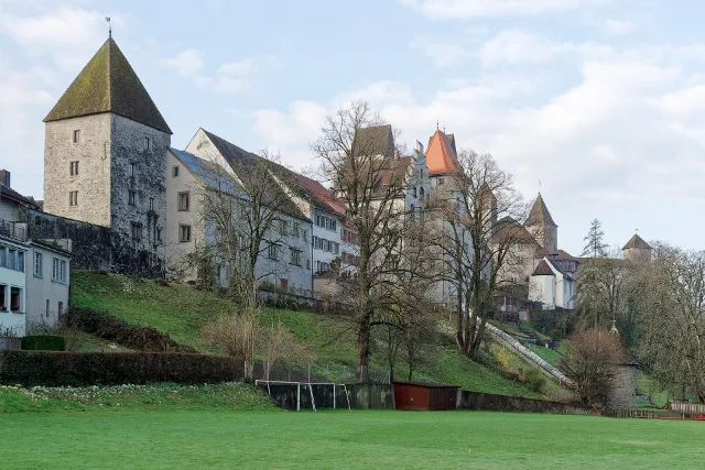 Das Schloss Rapperswil über der Altstadt.